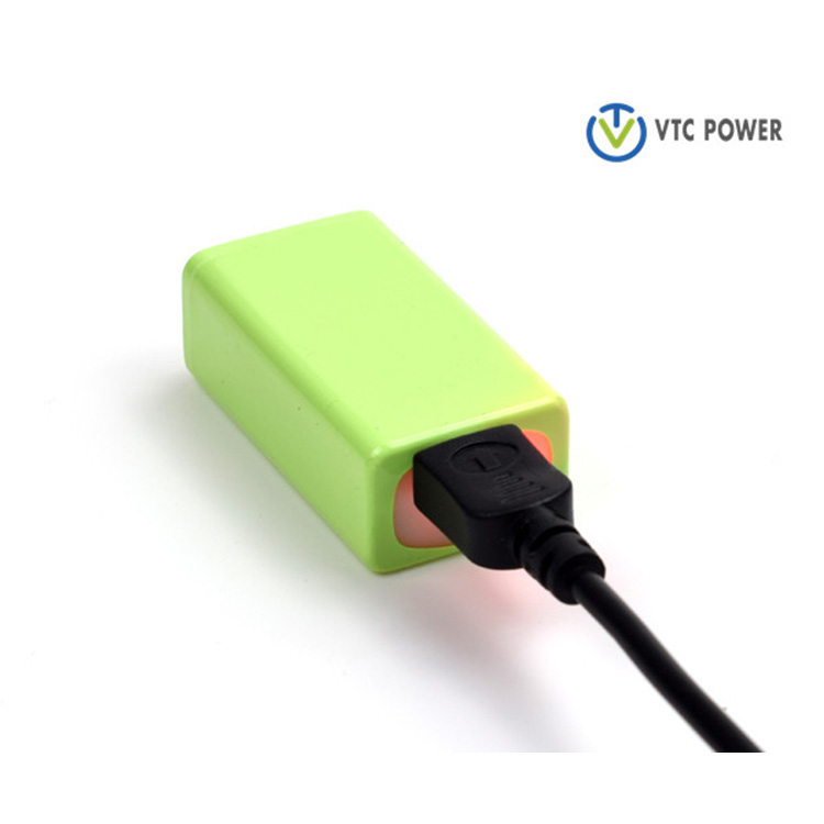 9V şarj edilebilir USB lityum pil 1200mAh USB taşınabilir mikro USB piller RC helikopter modeli mikrofon Bateria